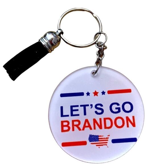 Let’s Go Brandon Keychain - Picture 1 of 1